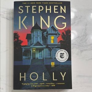 Stephen King 'Holly' Softcover Book